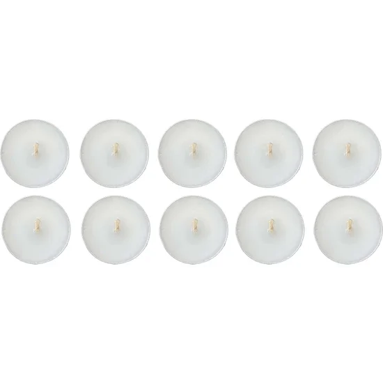 

Tealight Candle White (Classic) - 10 Pieces - - 3,50cm