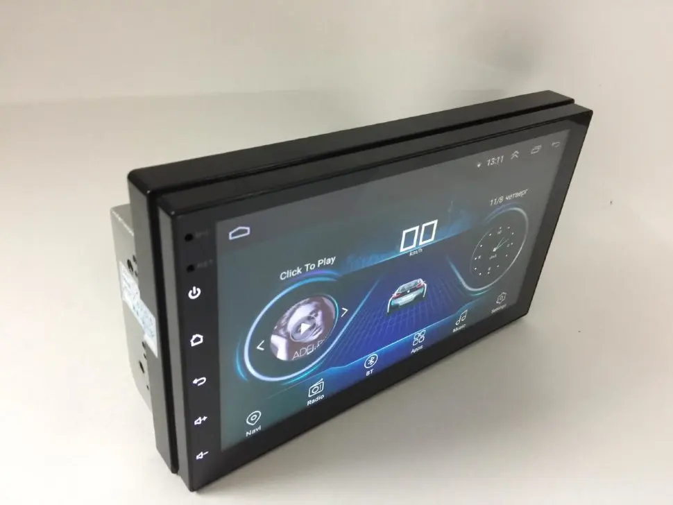 Автомагнитола MyLatso 4S Android 8.1 GO HD Авторадио мультимедийный плеер сенсорный экран Авто аудио стерео MP5 Bluetooth USB TF