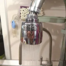 Kitchen Faucet Nozzle Sprayer Shower WATER-ROTATABLE-FILTER Stainless-Steel Splash-Proof