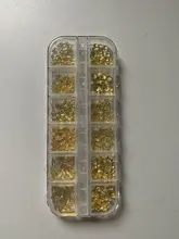 12 rejillas/caja de purpurina mixta, decoración artística de Metal para uñas, estrella de mar, Concha, sol, coco, árbol, Material de relleno de resina epoxi, joyería DIY