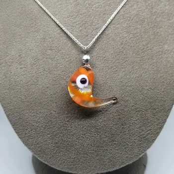 

Glass Pendant For Women Sterling Silver 925 Jewelry Necklace Devil Eye - Neck Pendants, Women's Accessories Gifts For Women