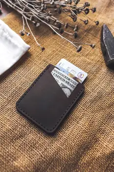 

Minimal Wallet Crazy Brown