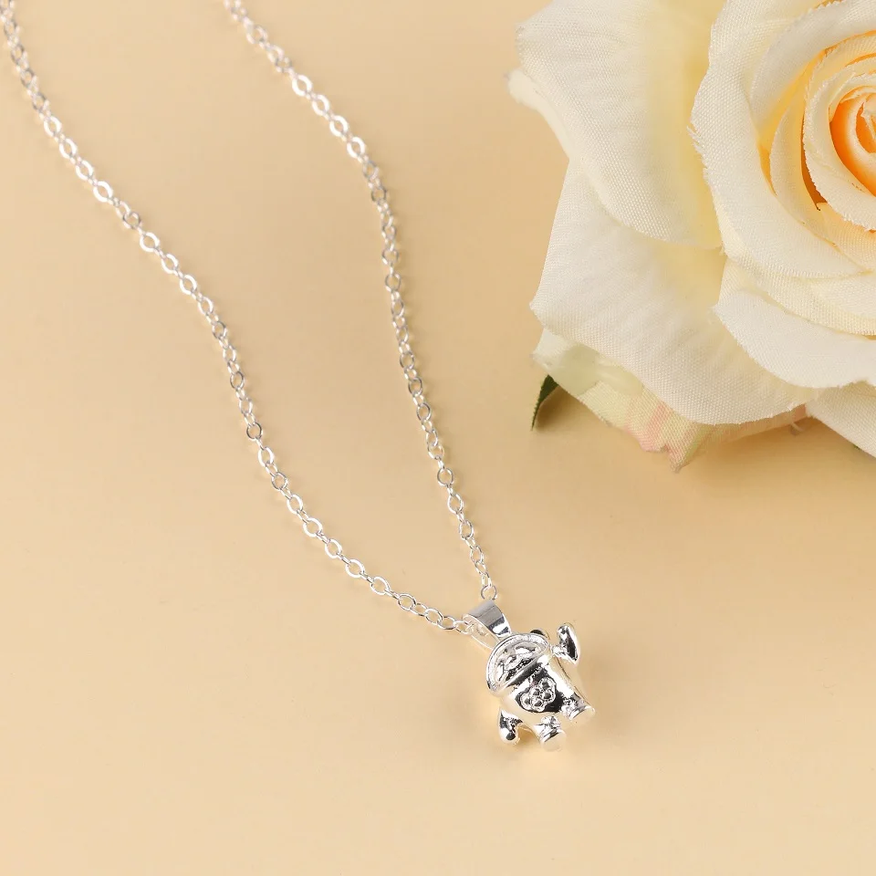 2022 Hot Beijing Winter Pattern Panda Sterling Silver Necklace S925 Necklace Cute and Fashion Hot for Lovers Women