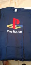 PS-Camiseta camiseta playstation juego Xbox de algodón para hombre, camisa de manga corta con cuello redondo de hip-hop, de verano