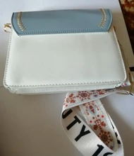 Bolso cruzado de cuero de color de contraste para mujer, bandolera de hombro sencilla de viaje, a la moda, 2020