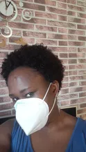 Corte Pixie-Peluca de cabello humano Afro rizado, hecha a máquina, corta, brasileña, Remy