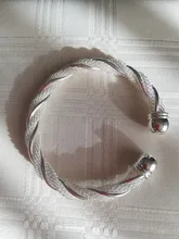 Bracelet Bangle Jewelry Sterling DOTEFFIL 925-Silver Wristband Chain Women for Man Mesh