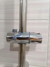 Adjustable Rail Slider Shower Head Holder Lift Rod Support Mounting Bracket