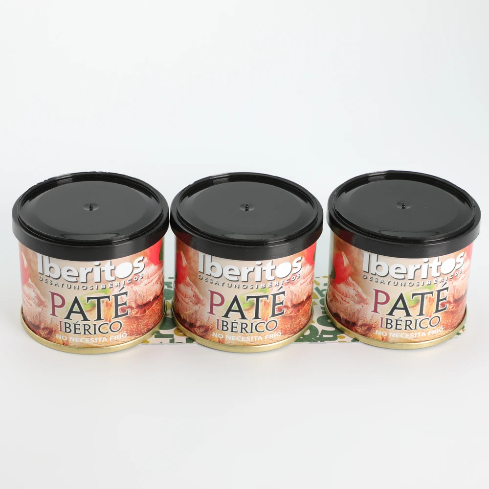 IBERITOS-assorted pates Iberico - Pack 3 cans X 80 Gr Pate afbeelding