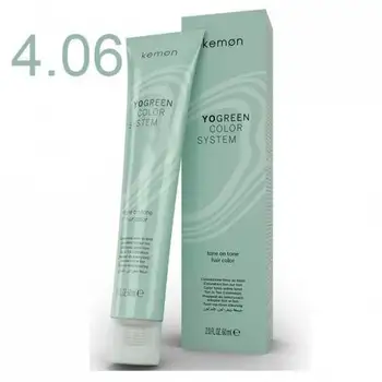 

Kemon - Yo Green-mahogany Color 4.06 Natural chestnut 60 ml