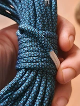 YOUGLE-Cuerda de paracaídas cuerda de paracaídas 550 Paracord, tienda de cuerda Mil Spec tipo III 7 hebras Core 50-100 pies 215 colores