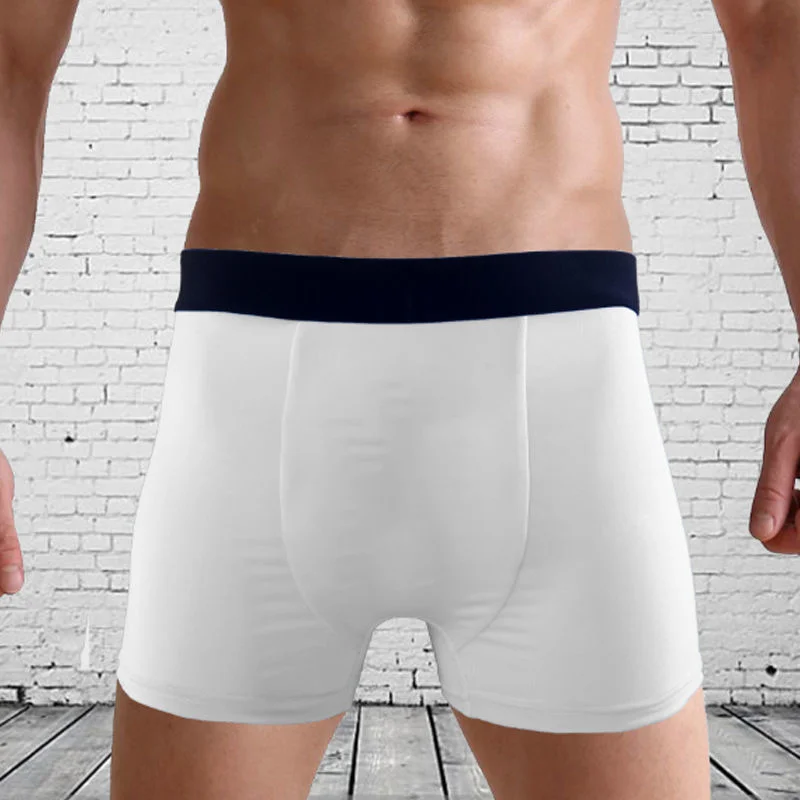 Custom Face Photo Boxer Briefs - Personalized Heart Print Underwear - Unique Gift