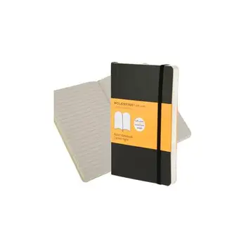 

PCs. 1 notebook-lines-C. Soft-Pkt QP611MOLESKINE12.89