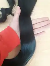 S-noilite largo recto Clip en extensiones de cabello de cola de caballo sintética abrigo de cola de caballo postizo de Clip en el pelo de la cola cabello falso