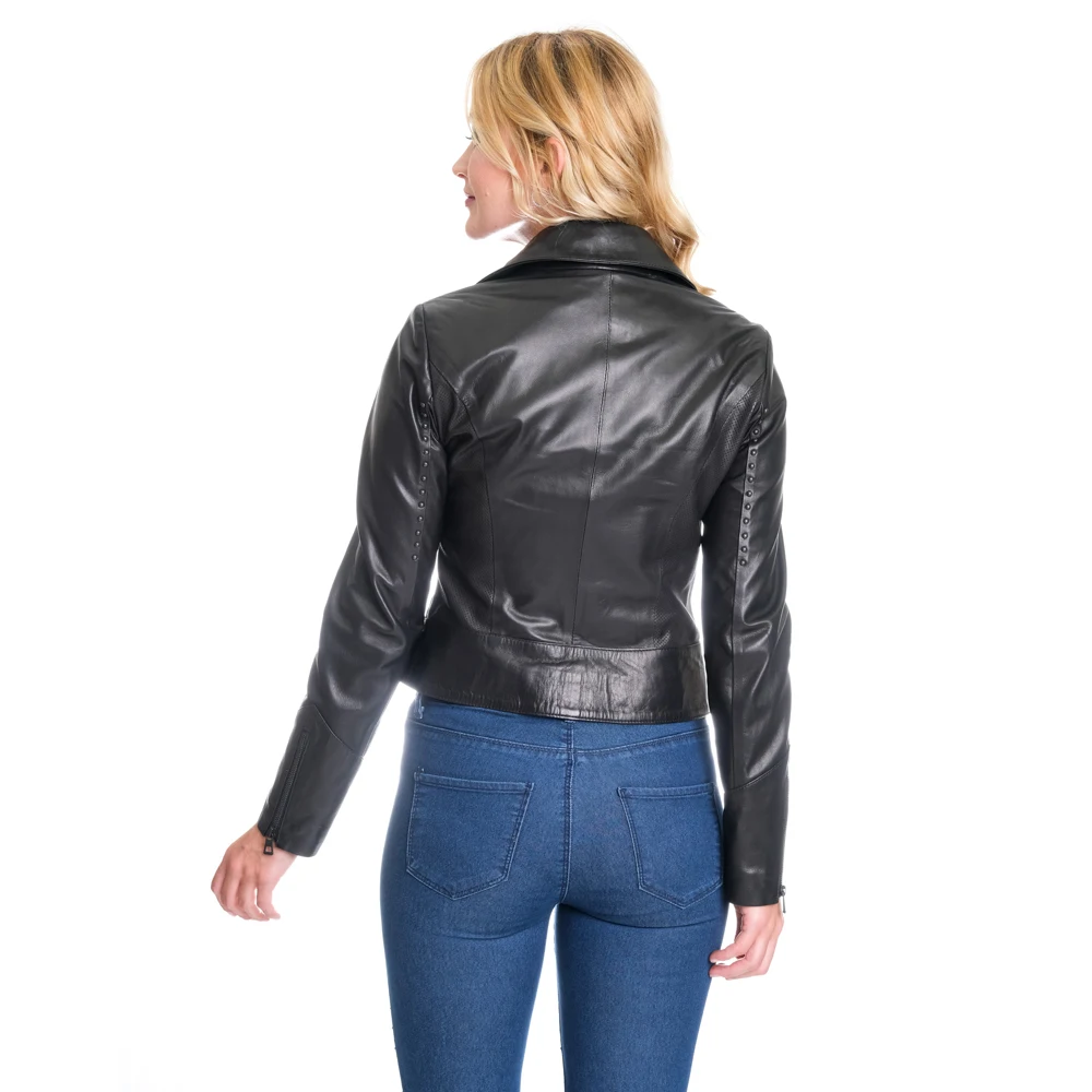 Zoramotti,Leather Jacket,Genuine Leather,Lambskin,Classic,quality,Natural Leather,Keeps,Warm