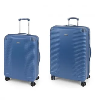 

Set 2 Suitcases Medium-Big ABS 4R Gabol Balance Blue