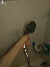 FOHEEL-Cabezal de ducha de mano para SPA, alcachofa ajustable multifunción de alta presión, ahorro de agua