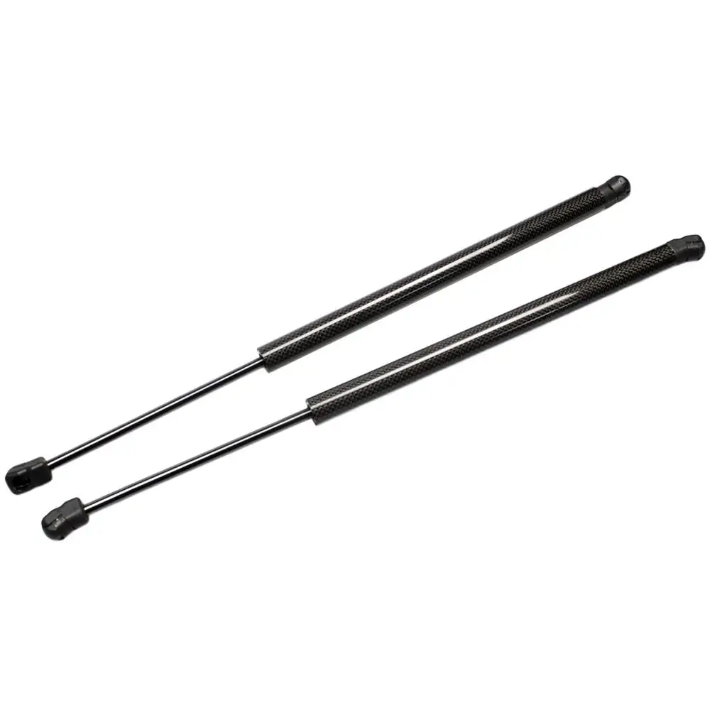 black carbon fiber Для Mazda 6 задний для хэтчбека 2003-2008 автомобиль багажника загрузки углеродного волокна газовые упоры, амортизационные раздвижная Опора автоподъемник поддерживает 580 мм - Цвет: black carbon fiber