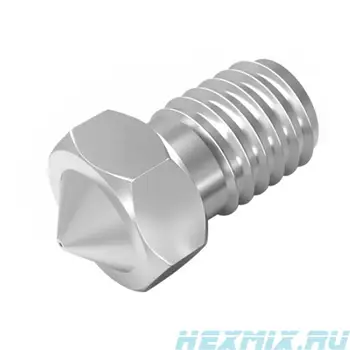 

Nozzle 3D v6v5 0.1-1.0mm under filament 1.75mm steel (diameter1.0mm)