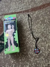 Badge Necklace Jewelry Pendant Umbrella Crystal Biochemical Gift Convex Round Glass Company