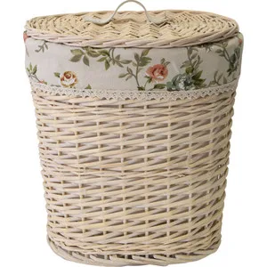 

Basket linen natural House "rose" Oval, D330 B210 B360, natural