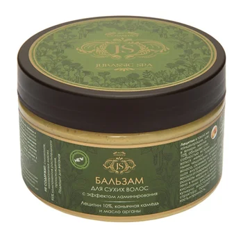 

Jurassic Spa Balm for dry and damaged hair. Improved Formula