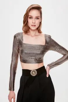 

Trendyol Square Collar Bustier TPRAW20BS0016