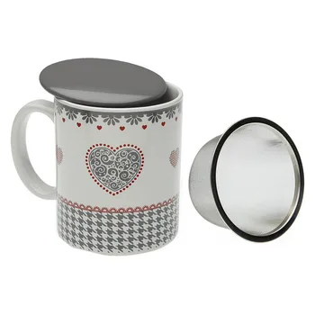 

Cup with Tea Filter Kamira Porcelain