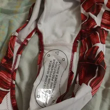 Swimwear Women Swimsuits Bikinis-Set Bathing-Suit Biquini Beach-Wear Leaf-Print Riseado