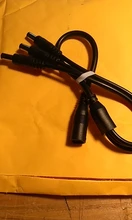 Cable divisor de enchufe de 12v CC 1 hembra A 2 3 4 5 6 8, Cable de alimentación macho, tira Led CCTV