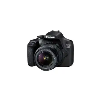 

Kit EOS camera 2000D Kit + lens EF-S 18-55 IS II CMOS sensor 24.1 Mpx Display 3 "full HD movies WiFi NFC USB HDMI Ne
