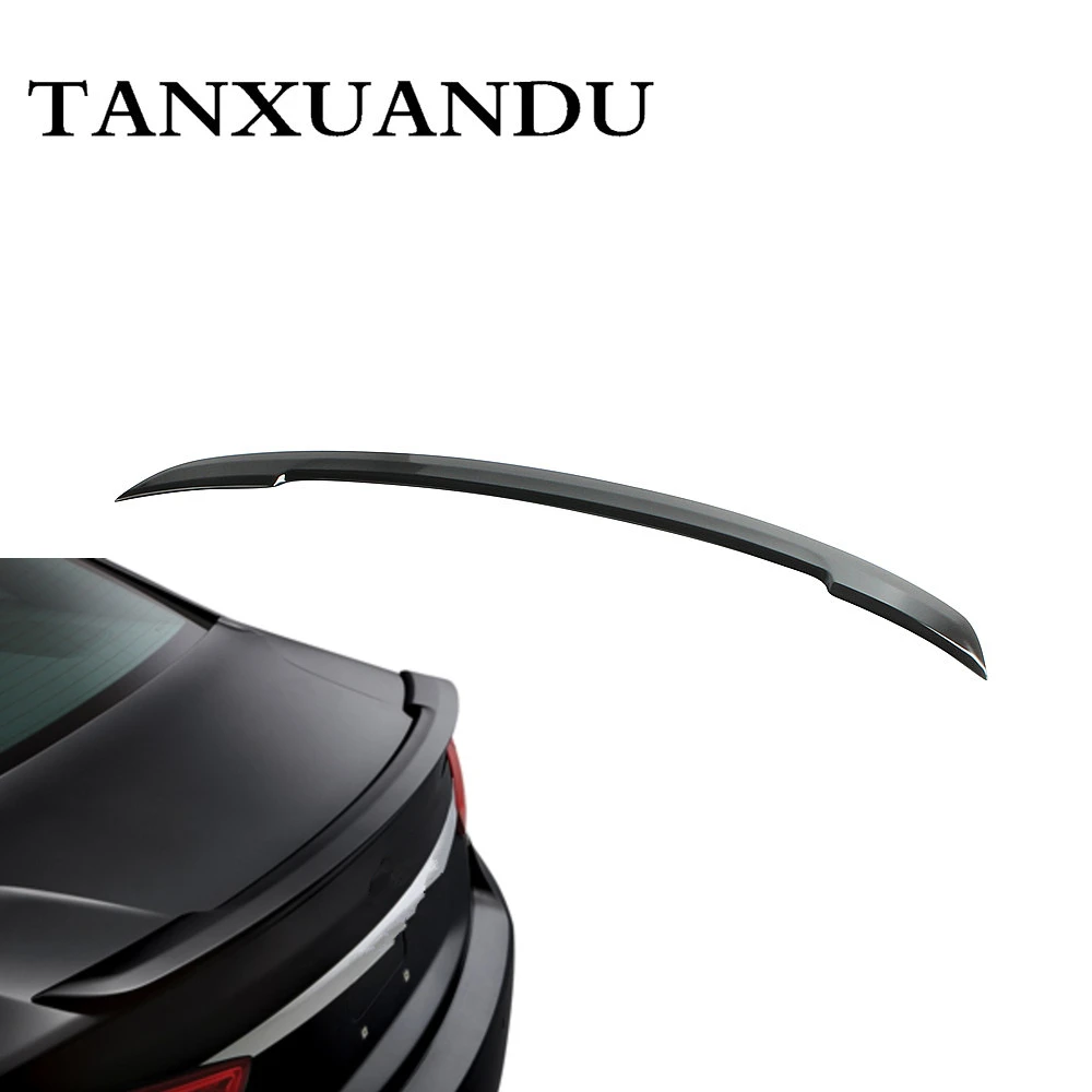 

032610 Factory Type Painted Gloss Black Rear Tail Trunk Lip Spoiler Wing Fit For CHEVROLET Impala 2014-2019 High Quality