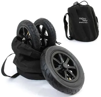 

Valco baby inflatable wheel set Sport pack for SNAP/black