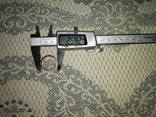 Gasket-Ring Sealing-Washer Flat-Seal Copper-Crush Brass M4 M16 DIN7603 M5 M8 Red M26