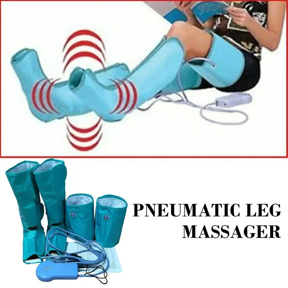 Leg Foot Massager Circulation Leg Wraps Foot Calf Massager Massage Air Pressure Compression Ankle Air Compression afbeelding
