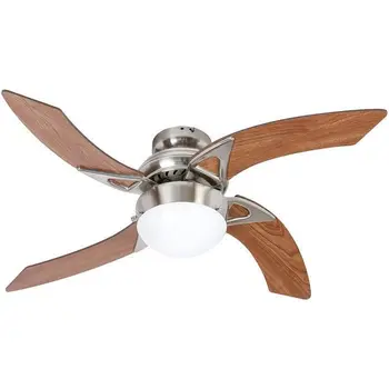 

Ceiling fan-MOOREA-107cm - 4 vanes-1 lamp reversionary