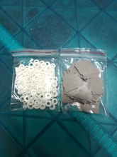 Transistor de aislamiento de plástico, arandela + 100 Uds a-220, almohadilla de silicona aislada, tira de hoja, 100 Uds. A-220