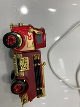 Disney Pixar-juguetes de Cars para niños, coche de rescate de fuego dorado, Rayo McQueen, Jackson Storm, de aleación de Metal fundido a presión, regalo de cumpleaños