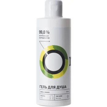 

Shower gel "mint and lemon"