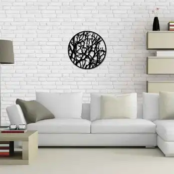 

Металлический декор стен Forest Shade 70x70 cm дизайн интерьера домашнего