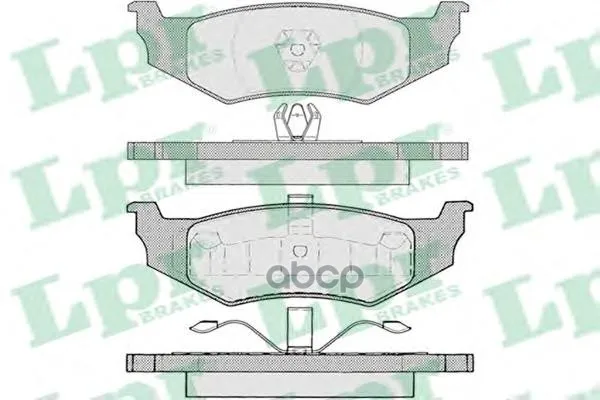 Колодки Тормозные Chrysler 300m 98-04/Pt Cruiser 01-/Sebring 01-Задние Lpr 05p894 Lpr арт. 05P894