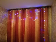 Light-String Decoration Garland Courtyard-Lamp Christmas-Lights Fairy LED Bedroom Garden