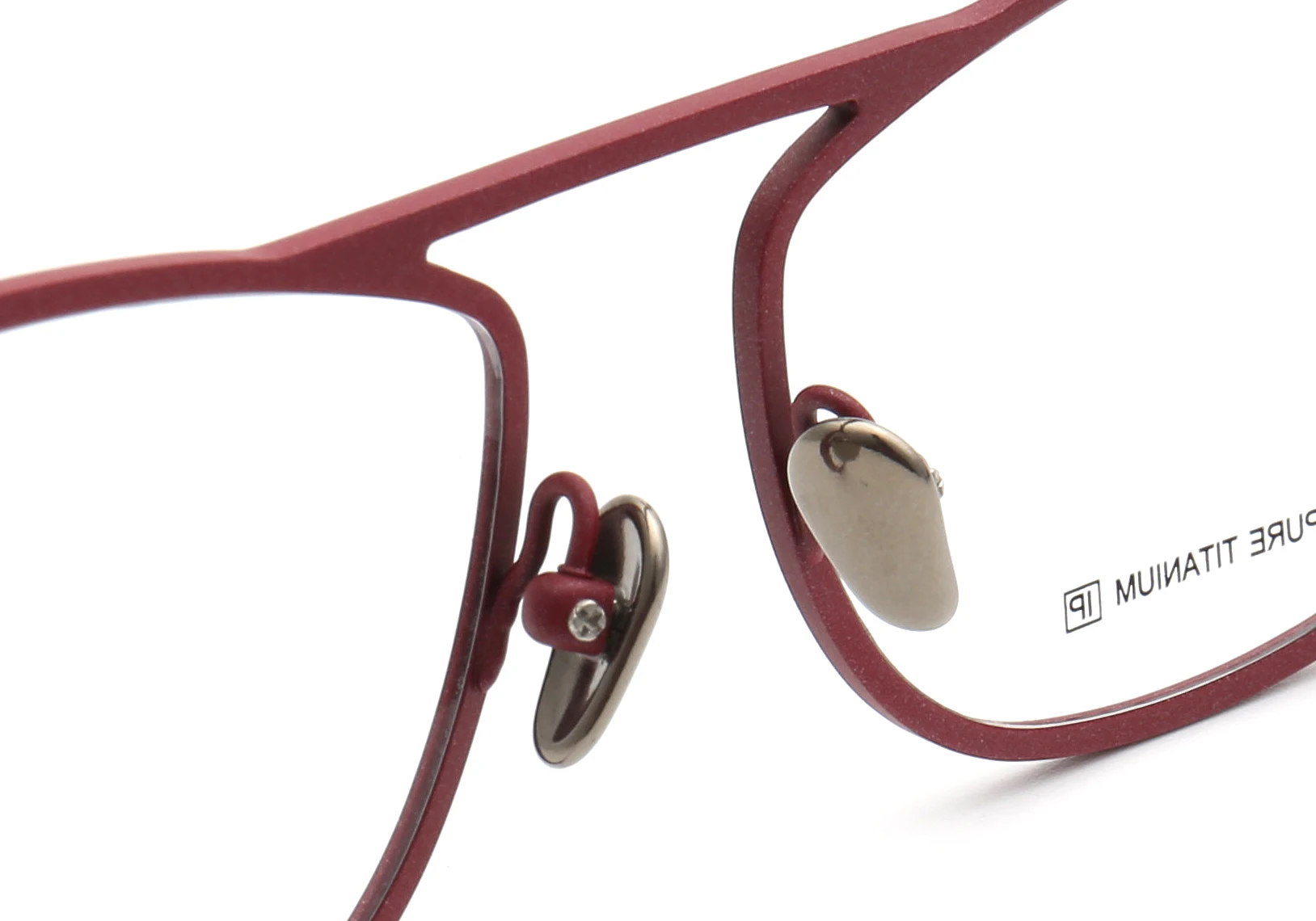 Женские квадратные Классические Легкие очки Cateye с бабочкой из чистого титана, повседневные модные очки с оправой фиолетового цвета по рецепту