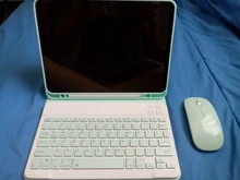 Para iPad 10,2, 2019, 2020, 9,7, 2017, 2018 5 6 7th 8th generación ratón de teclado caso para iPad aire 1 2 3 4 10,9 Pro 9,7 10,5 11 cubierta