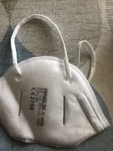 Máscara FFP2 protectora Facial, Mascarillas de filtración contra la gripe, kn95, 100 Uds., envío rápido desde España