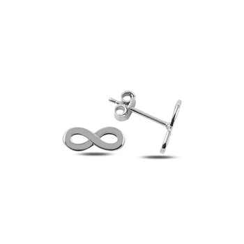 

Silver 925 Sterling Sterling Infinity Earrings