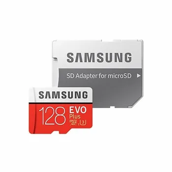 

Microsd card xc + adapter samsung evo plus-128gb-class 10 - 100 mb/s
