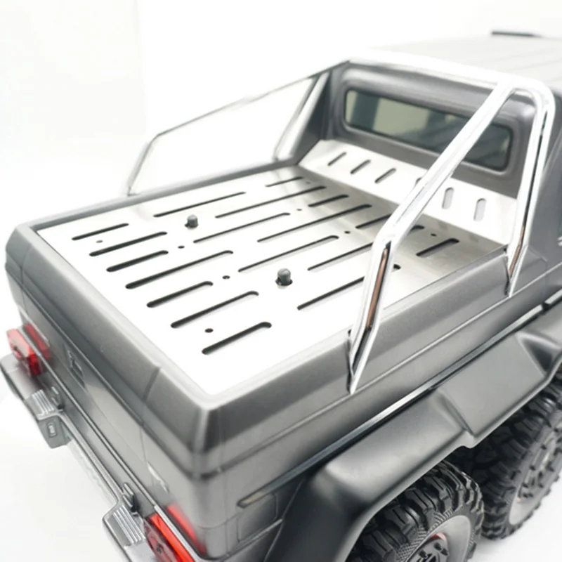Rc Crawler Stainless Steel Trx 6 Rear Trunk Plate For