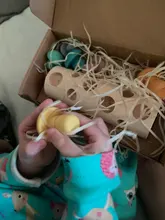 Bloques de arcoíris de madera Montessori para bebé, juego de recolección de setas, juguetes educativos de madera para bebé, ensamblaje a juego con forma de desarrollo