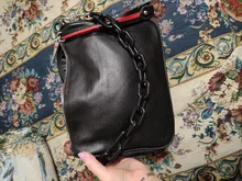 Bolsos cruzados de cuero genuino para mujer, bolso de hombro femenino de marca famosa, correa de hombro ancha a la moda, Bolsa pequeña suave